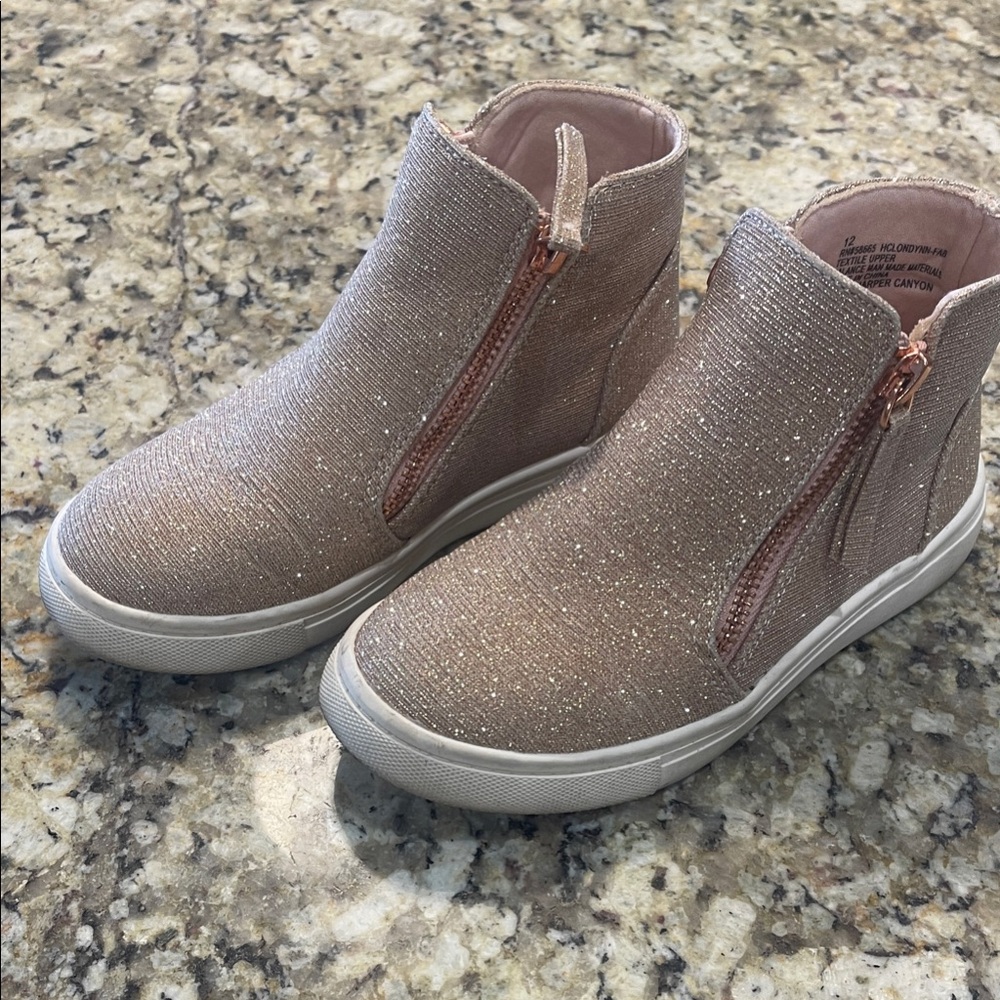 Sparkly Pink Harper Canyon Girls Boots